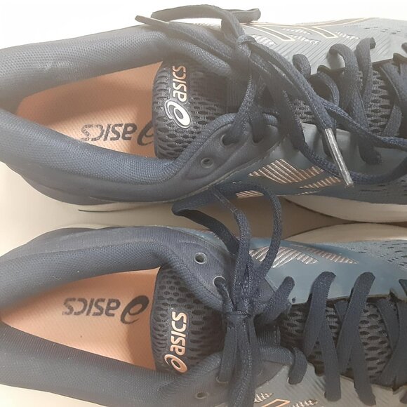 Asics Gel Flux 5 Women's Blue Running Shoes Ladies Size 9 - Picture 10 of 12